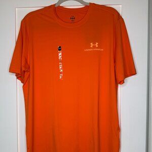 Men's Under Armour Orange Vanish T-Shirt Size Medium